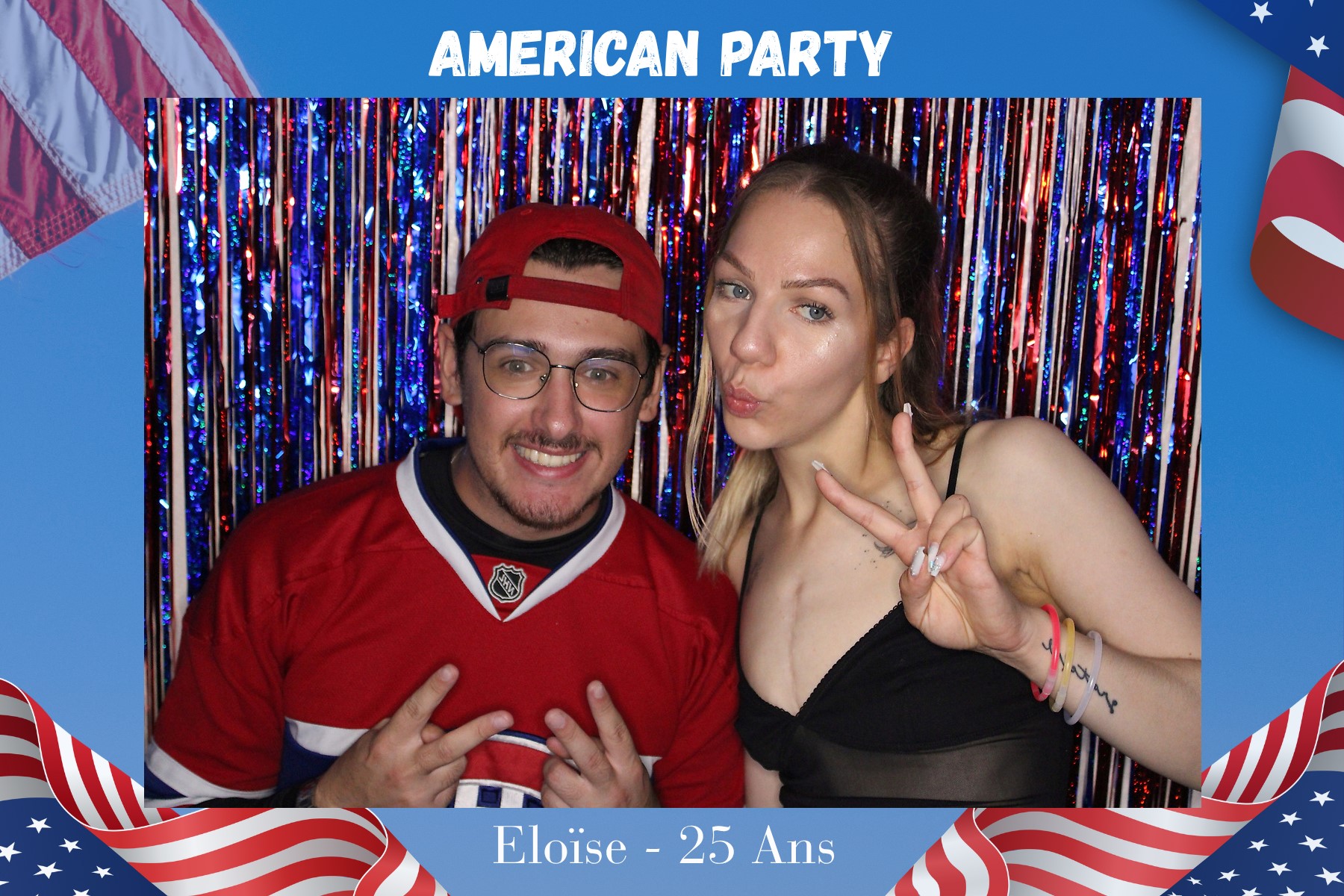 Souvenir capturé au photobooth Photoboosté