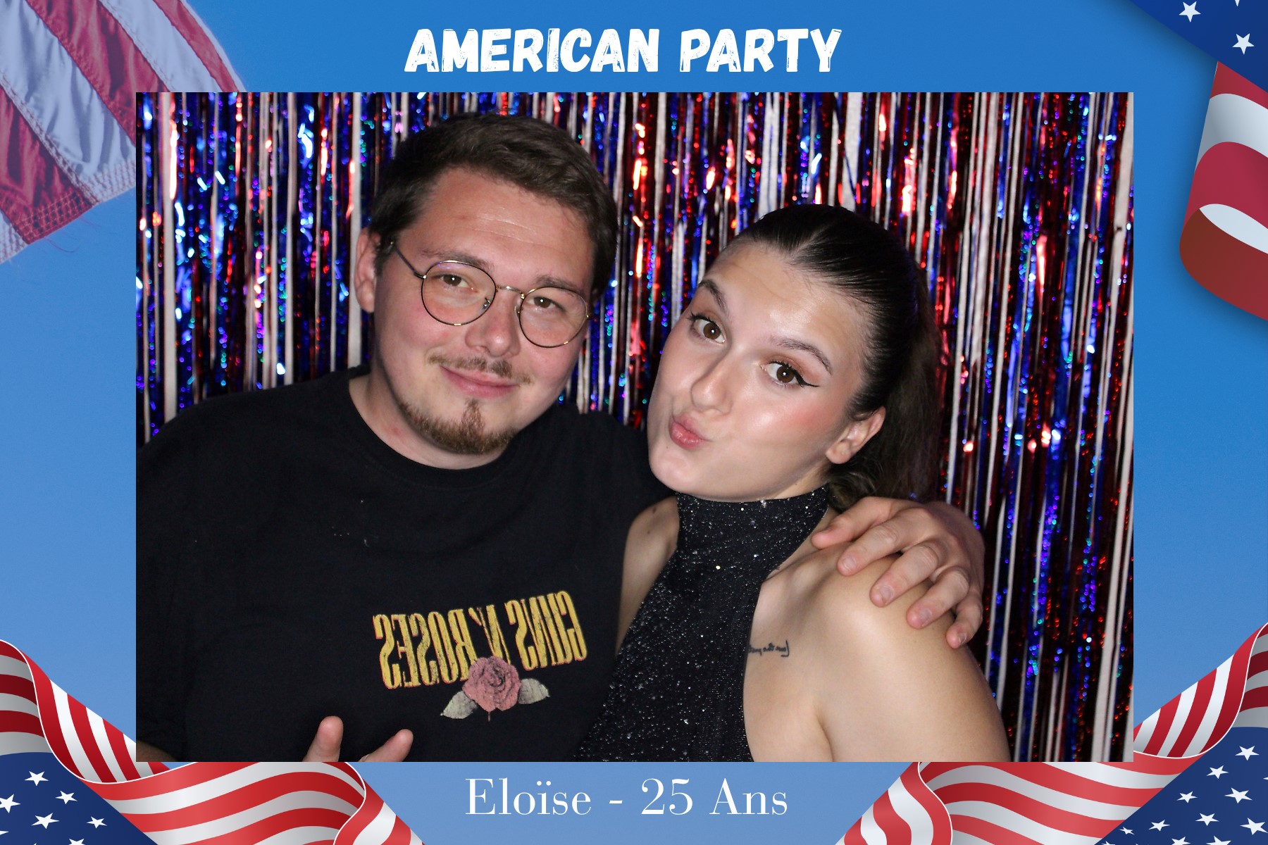 Souvenir capturé au photobooth Photoboosté